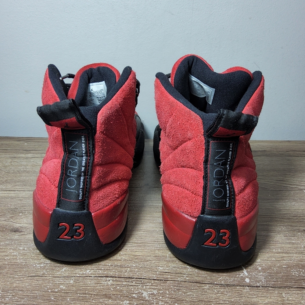 Jordan 12 Retro Reverse Flu Game Size 13 - Picture 3 of 8